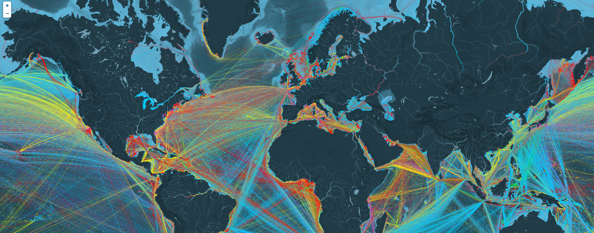 Shipmap.org – Thematische kaart