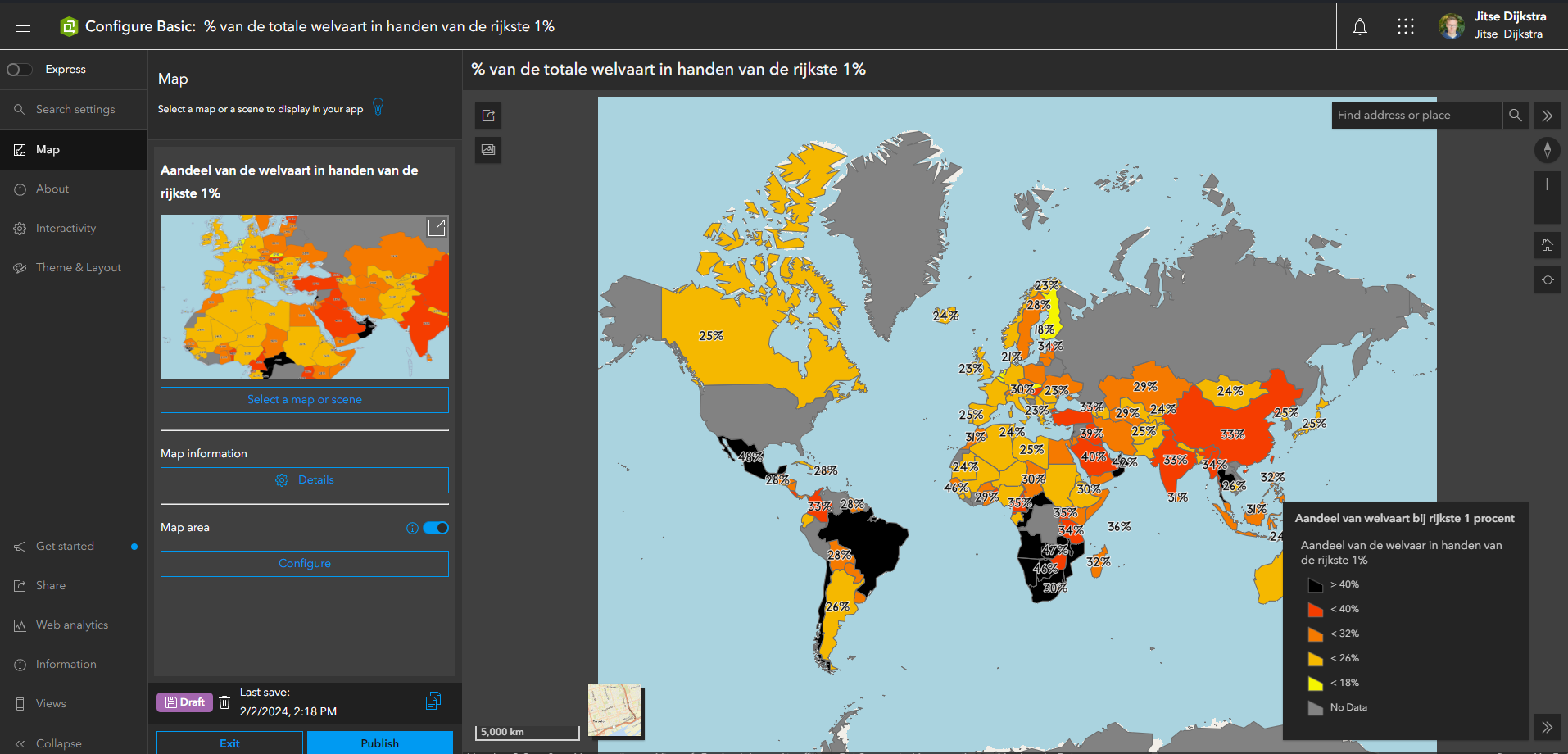 ArcGIS Instant Apps – Webmappingtechniek